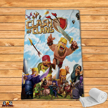 Fleece Blanket Clash of Clans