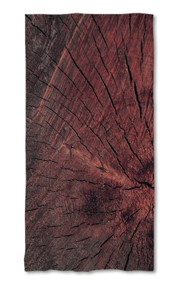 Beach Towel Red wood