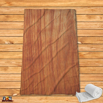 Fleece Blanket Wooden board