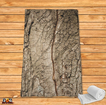 Fleece Blanket Wooden path