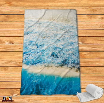 Fleece Blanket Waves