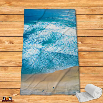 Fleece Blanket Beach