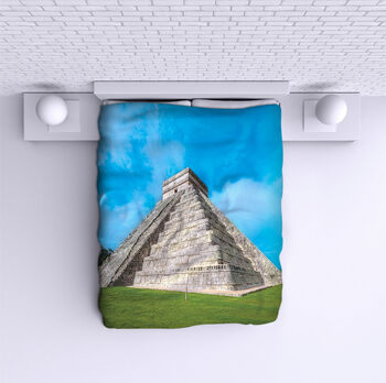 Bed Cover The Kukulkan Pyramid