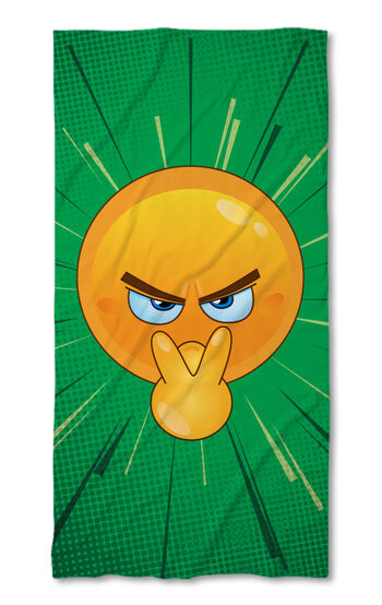 Beach Towel I see you green