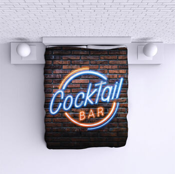 Bed Cover Cocktail bar