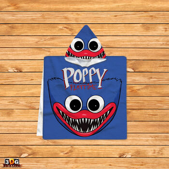 Kids Poncho Towel Huggy Wuggy