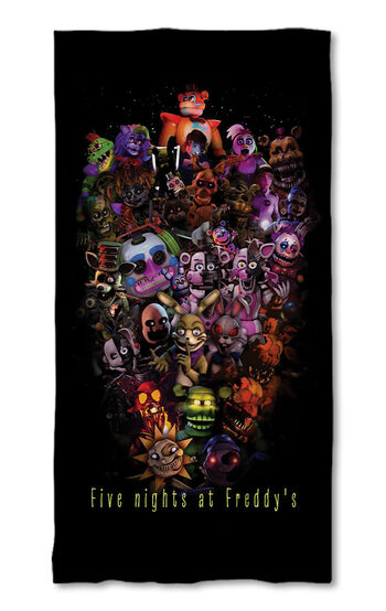 Beach Towel Five Nights At Freddy's