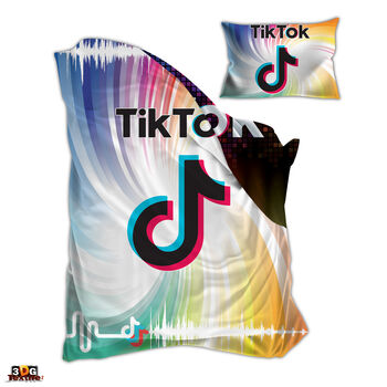 Bed Linen Double Tik Tok 100% bamboo