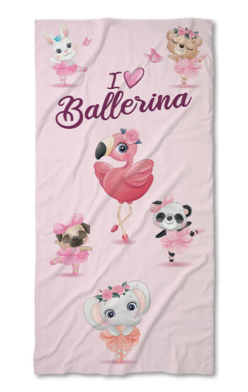 Beach Towel Ballerina