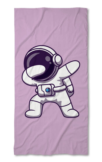 Beach Towel Dabbing astronaut