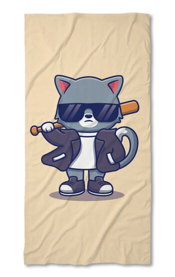 Beach Towel Strange fox