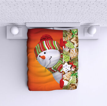 Bed Cover Snowman 3