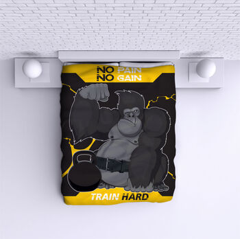 Bed Cover No pain No gain 2