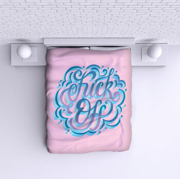 Bed Cover Fuck off