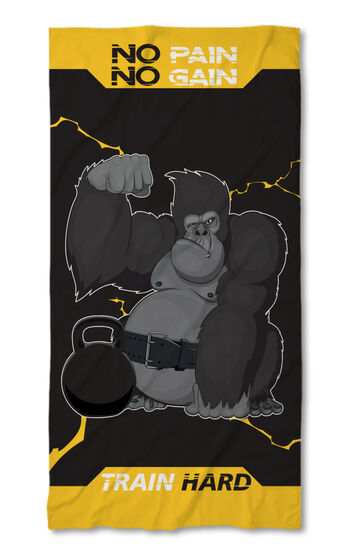 Beach Towel No pain no gain 2