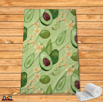 Fleece Blanket Avocado