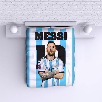 Bed Cover Messi Argentina 3