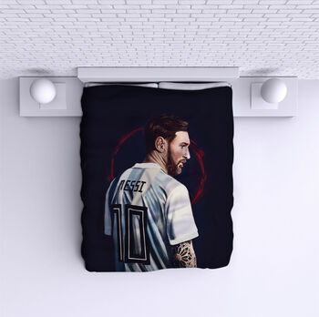 Bed Cover Messi Argentina