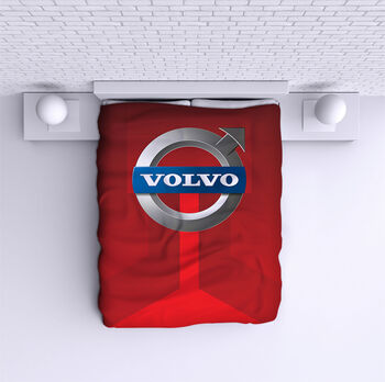 Bed Cover Volvo logo