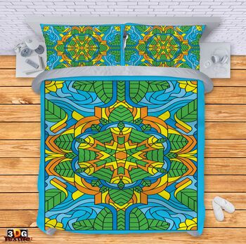 Bed Linen Painted glass