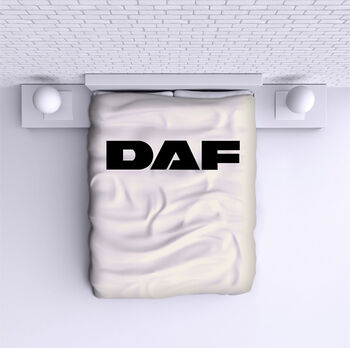 Bed Cover DAF white