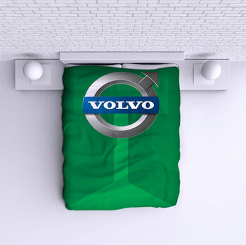 Bed Cover Volvo green