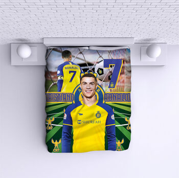 Bed Cover Ronaldo Al Nassr