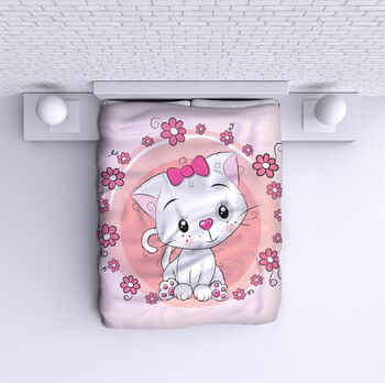 Bed Cover Little Cat