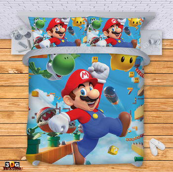 Bed Linen Super Mario 2023