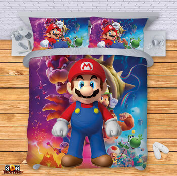 Bed Linen Super Mario 2 2023