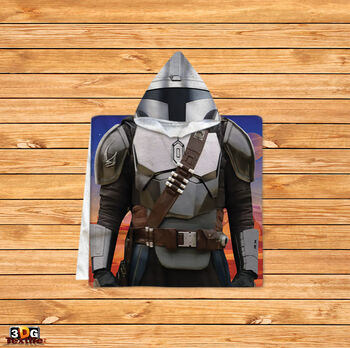 Kids Poncho Towel The Mandalorian