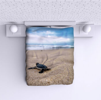 Bed Cover Turtle on beach