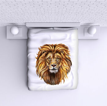 Bed Cover The lion