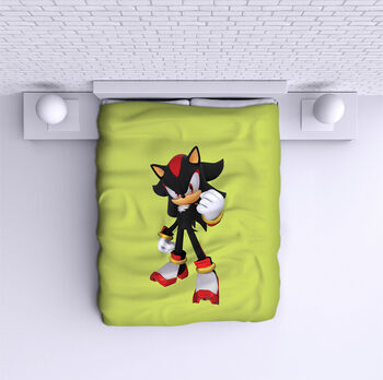 Bed Cover Shadow the Hedgehog