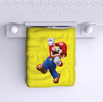 Bed Cover Super Mario