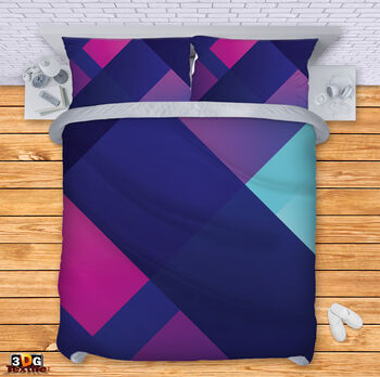 Bed Linen Colorful rhombuses