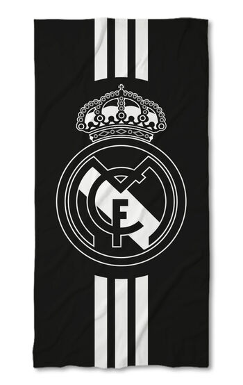 Beach Towel Real Madrid 2024 black