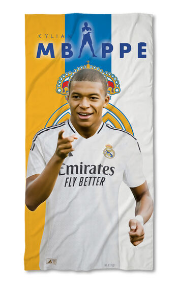 Beach Towel Kylian Mbappe Real Madrid 2