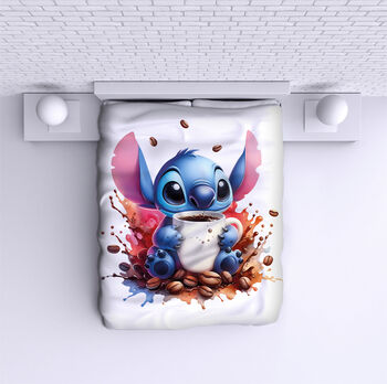 Bed Cover Stitch Coffee