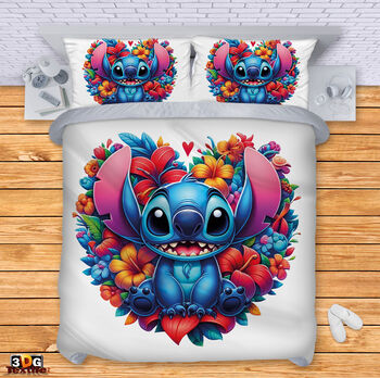 Bed Linen Stitch Flowers