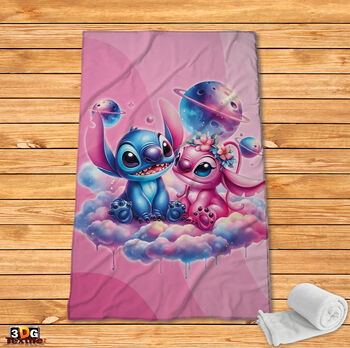Brawl Stars Stitch In love pink