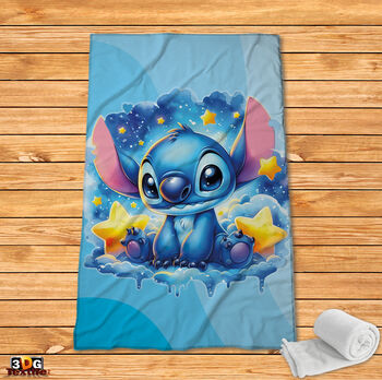 Brawl Stars Stitch Night blue
