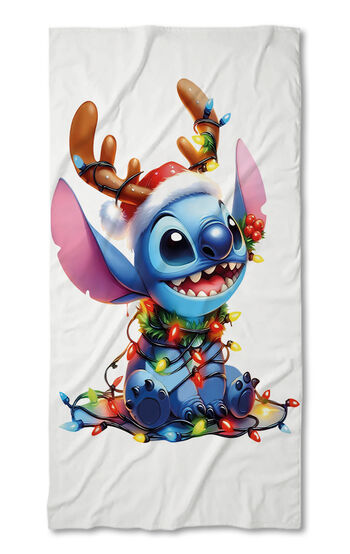 Beach Towel Stitch Christmas