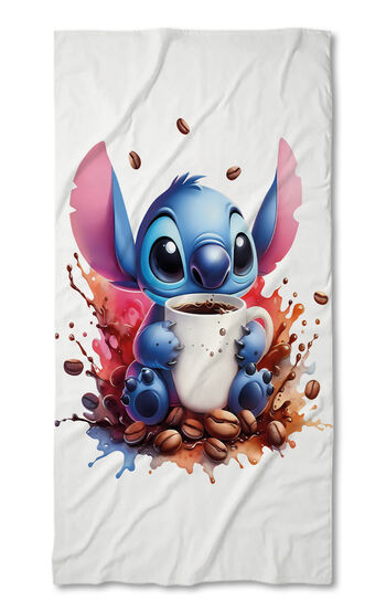 Beach Towel Stitch Coffee
