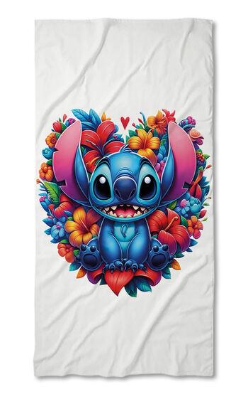 Beach Towel Stitch Flowers
