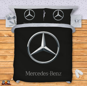 Bed Linen Mercedes logo black