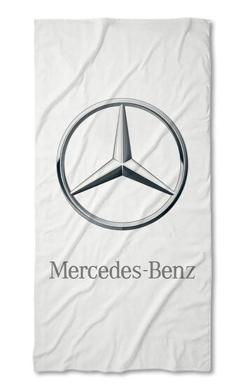 Beach Towel Mercedes logo