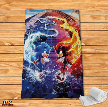 Fleece Blanket Sonic 2025
