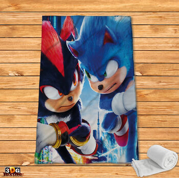 Fleece Blanket Sonic 2025 2