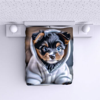 Bed Cover Cute dog AI 2